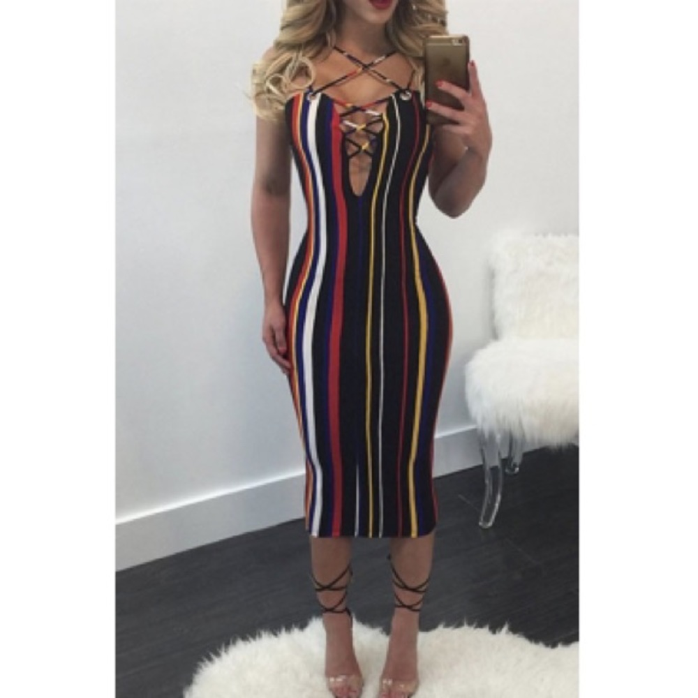 Colored dress